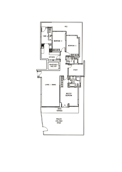 Cairnhill Crest - Floor Plan