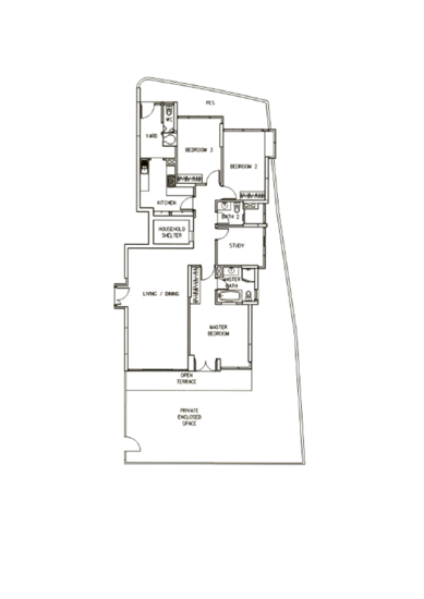 Cairnhill Crest - Floor Plan