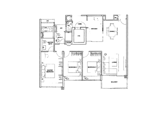 One Jervois - Floor Plan