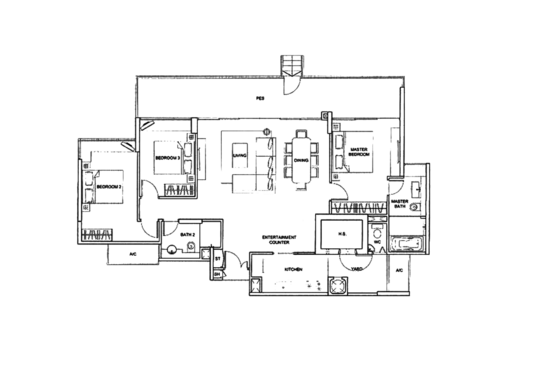One Jervois - Floor Plan