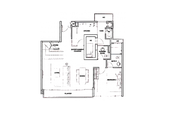 One Jervois - Floor Plan