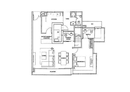 One Jervois - Floor Plan