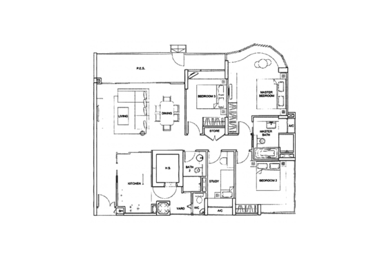 One Jervois - Floor Plan