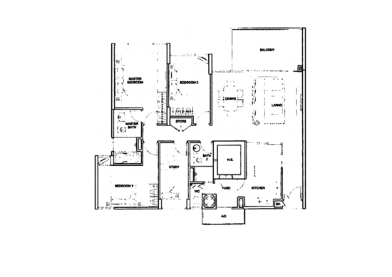 One Jervois - Floor Plan