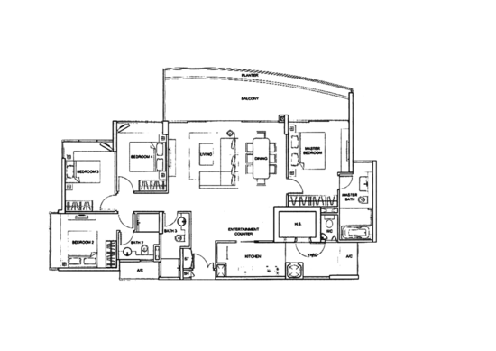 One Jervois - Floor Plan