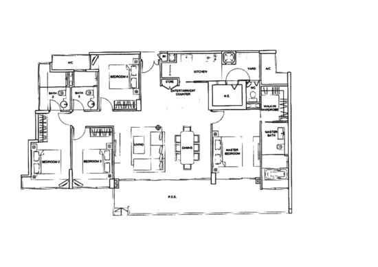 One Jervois - Floor Plan