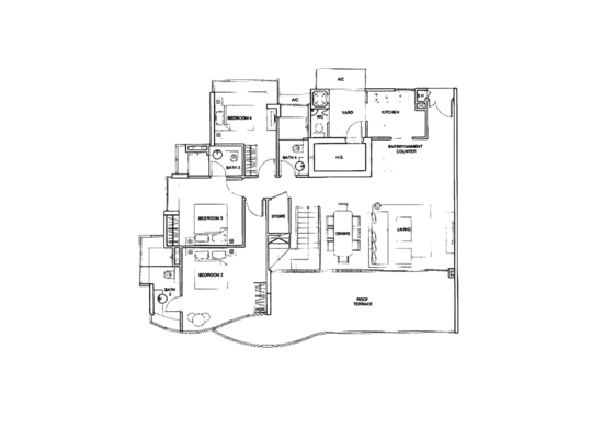 One Jervois - Floor Plan