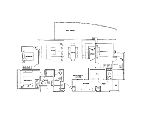 One Jervois - Floor Plan