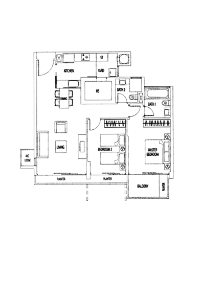 Rivergate - Floor Plan