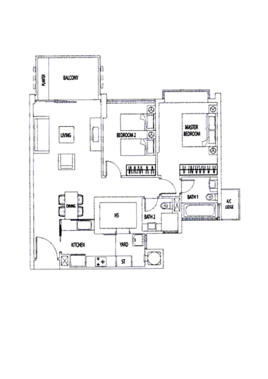 Rivergate - Floor Plan