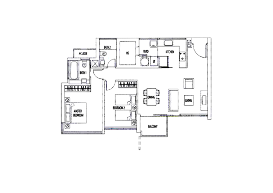 Rivergate - Floor Plan