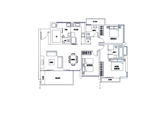 Rivergate - Floor Plan