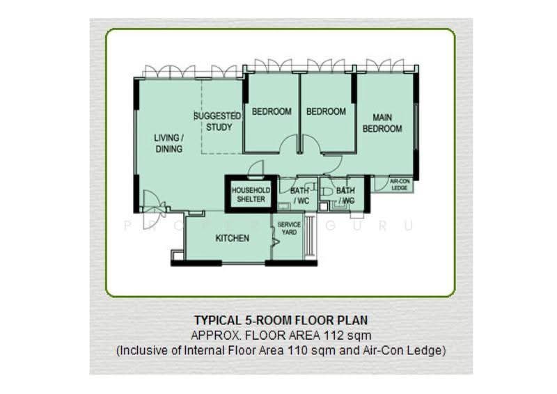 546C Segar Road, 546C Segar Road, Dairy Farm / Bukit Panjang / Choa Chu Kang, 3 Bedrooms, 1,206 sqft, HDB Flat For Sale, by Muhammad Rifqi, 500284916 - 2D - PropertyGuru.com.sg