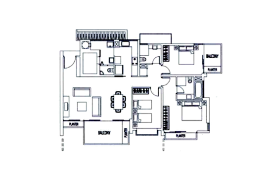Rivergate - Floor Plan