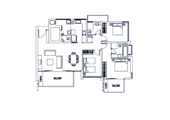 Rivergate - Floor Plan