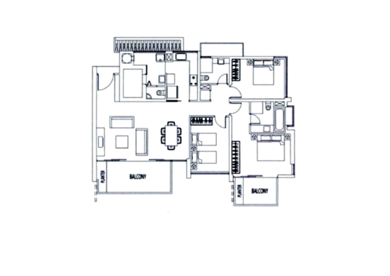 Rivergate - Floor Plan