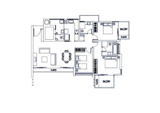 Rivergate - Floor Plan
