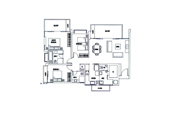 Rivergate - Floor Plan