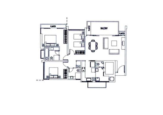 Rivergate - Floor Plan