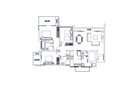 Rivergate - Floor Plan