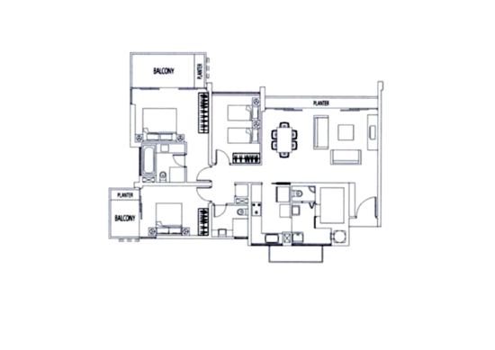 Rivergate - Floor Plan