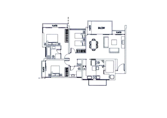 Rivergate - Floor Plan