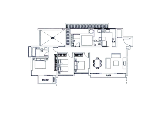 Rivergate - Floor Plan