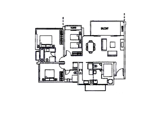 Rivergate - Floor Plan