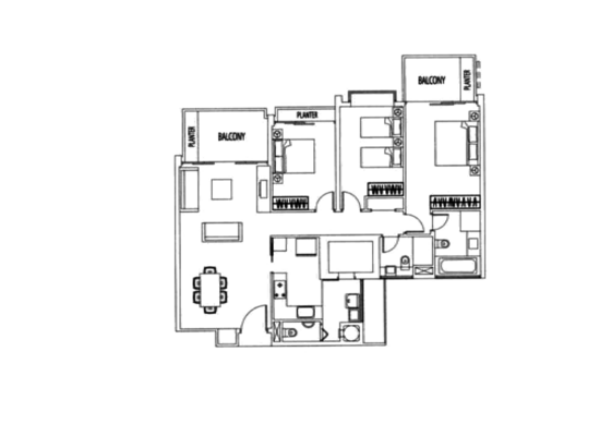 Rivergate - Floor Plan