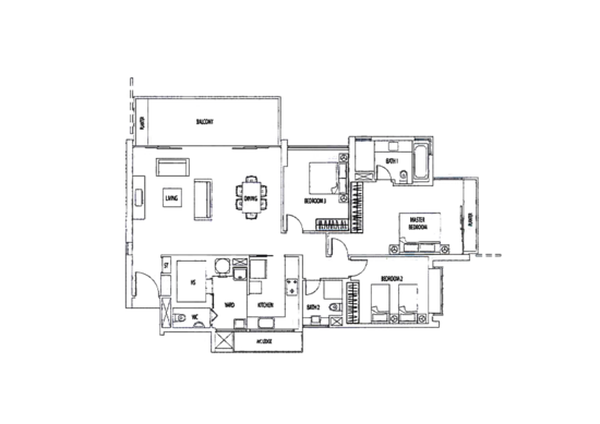 Rivergate - Floor Plan