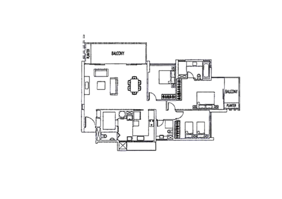 Rivergate - Floor Plan