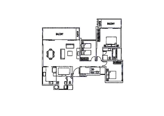 Rivergate - Floor Plan