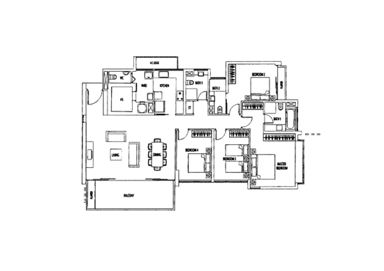 Rivergate - Floor Plan