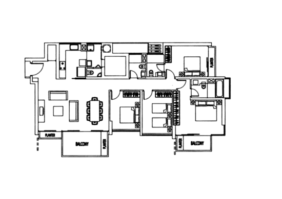 Rivergate - Floor Plan