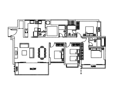 Rivergate - Floor Plan
