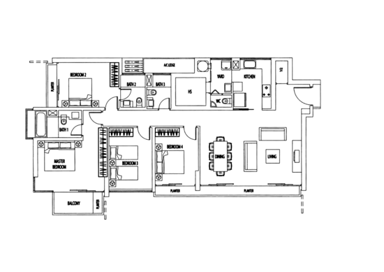 Rivergate - Floor Plan