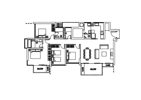 Rivergate - Floor Plan