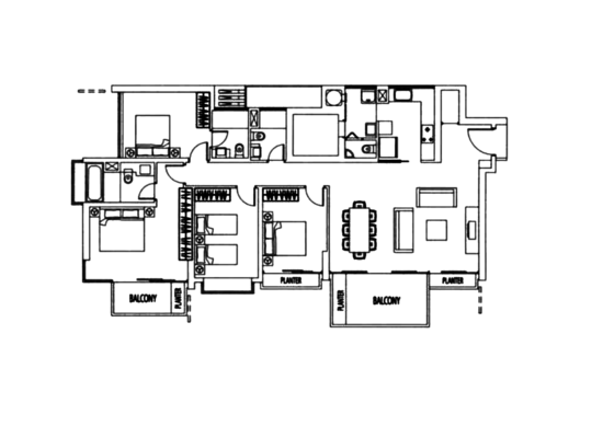 Rivergate - Floor Plan