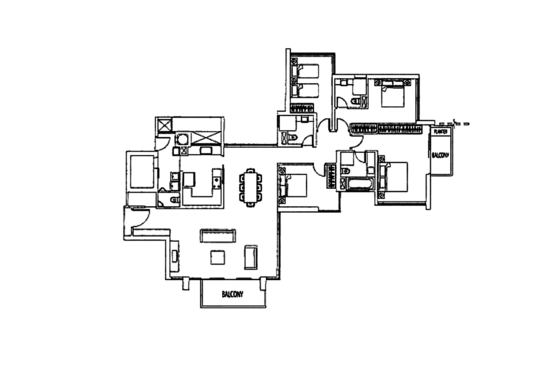 Rivergate - Floor Plan
