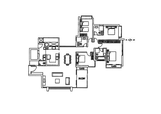 Rivergate - Floor Plan
