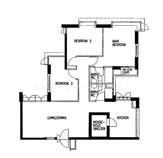 462 Clementi Avenue 3, 462 Clementi Avenue 3, Buona Vista / West Coast / Clementi New Town, 3 Bedrooms, 969 sqft, HDB Flat For Sale, by Tracy Lai, 500287195 - 2D - PropertyGuru.com.sg