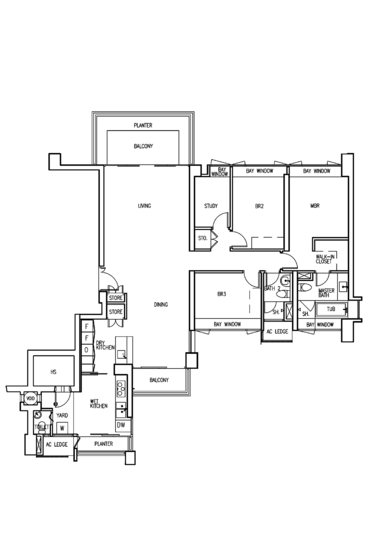 Sky @ Eleven - Floor Plan