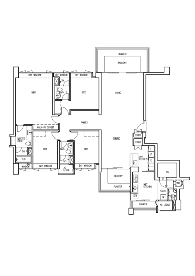 Sky @ Eleven - Floor Plan