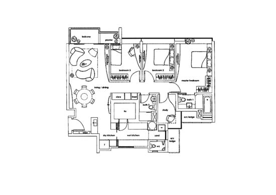 The Nexus - Floor Plan
