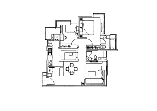 Kovan Melody - Floor Plan