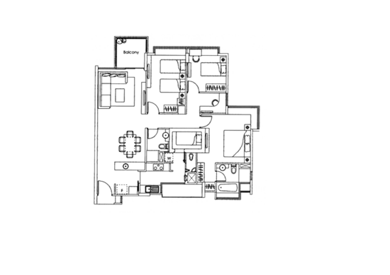 Kovan Melody - Floor Plan