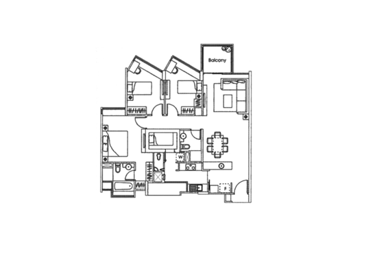 Kovan Melody - Floor Plan