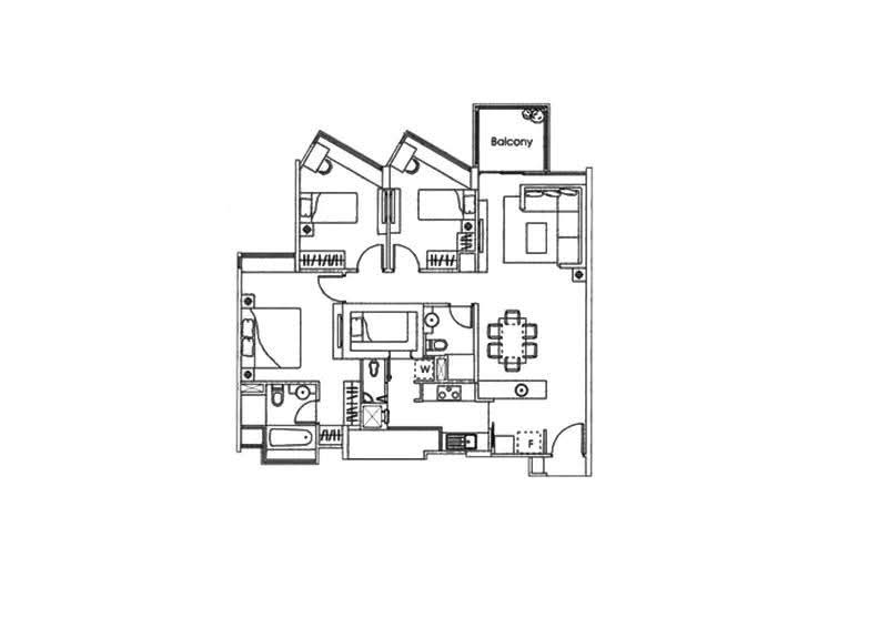 Kovan Melody, 25 Kovan Road, Hougang / Punggol / Sengkang, 3 Bedrooms, 1,216 sqft, Condominium For Sale, by Anne Ho, 500250260 - PropertyGuru.com.sg
