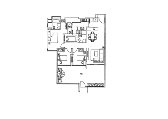 Kovan Melody - Floor Plan