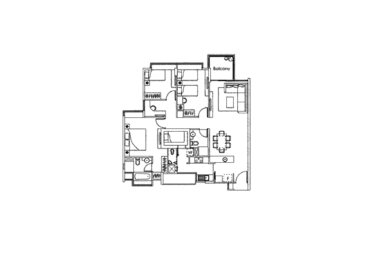 Kovan Melody - Floor Plan